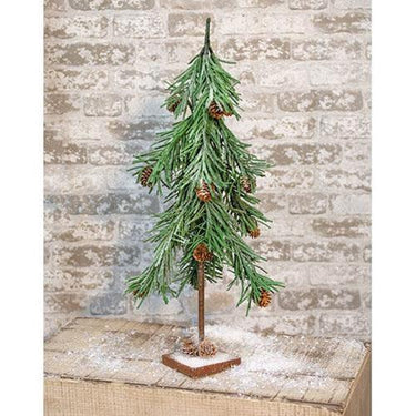 Snowy Douglas Mini Fir Tree 20 - The Fox Decor